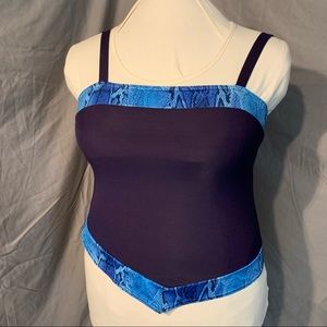 It figures skirted tankini 16w